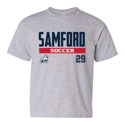 Samford - NCAA Women's Soccer : Isabella Moreno - Classic Fashion Shersey Youth T-Shirt-0