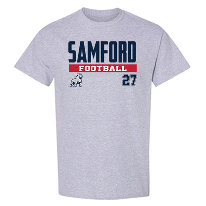 Samford - NCAA Football : Zamarcus Lindley - Classic Fashion Shersey T-Shirt-0