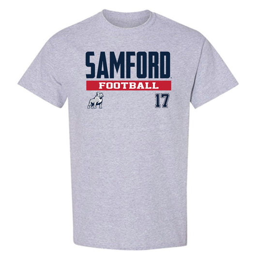 Samford - NCAA Football : Maddox Waller - Classic Fashion Shersey T-Shirt-0