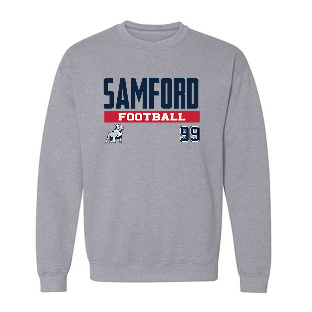 Samford - NCAA Football : Tyler Durant - Classic Fashion Shersey Crewneck Sweatshirt-0