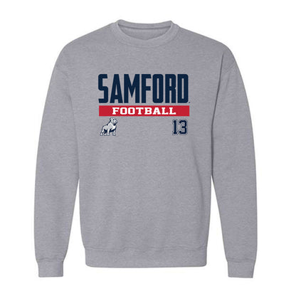 Samford - NCAA Football : Cayden Aukerman - Classic Fashion Shersey Crewneck Sweatshirt-1