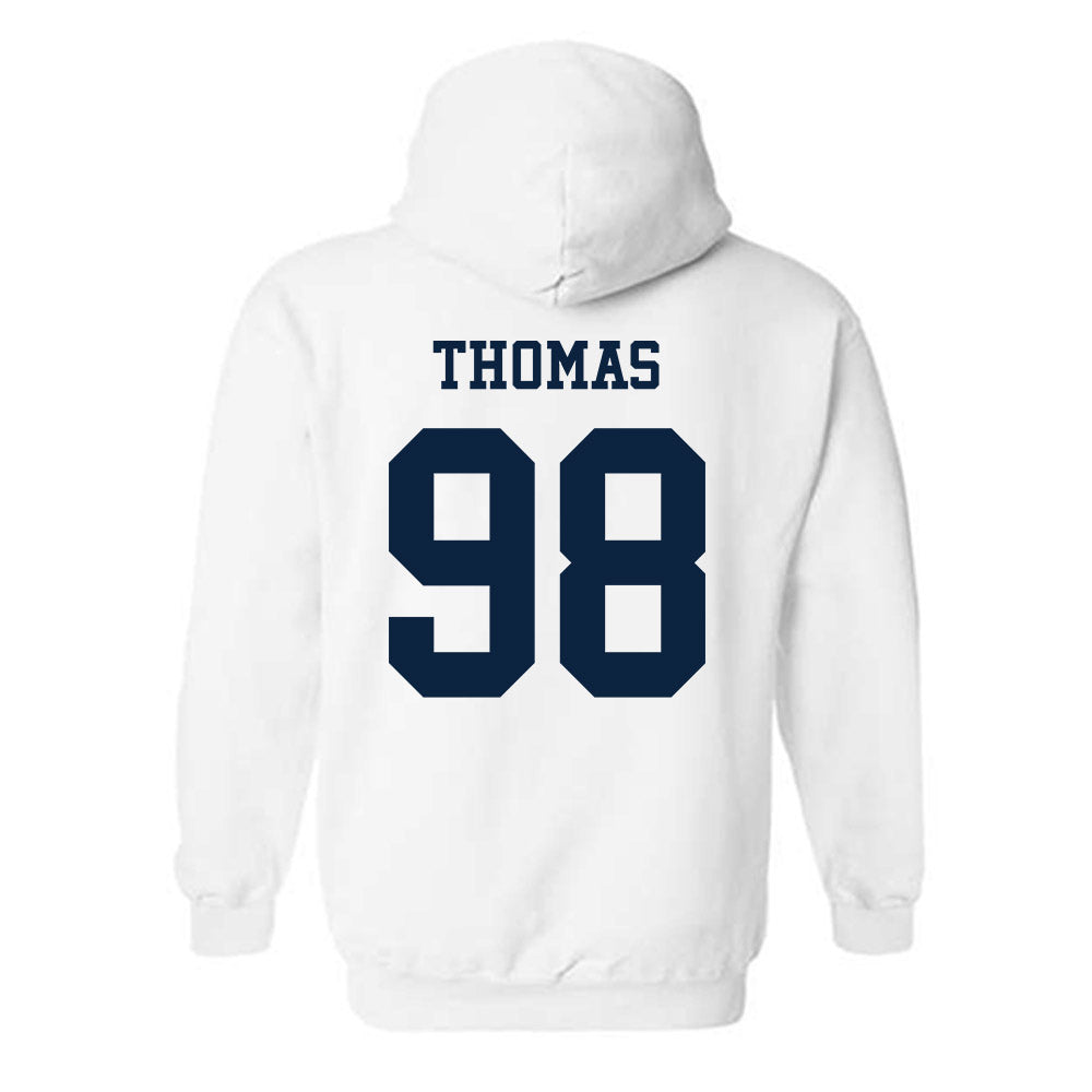 Samford - NCAA Football : Dezmon Thomas - Classic Fashion Shersey Hooded Sweatshirt-1