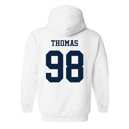 Samford - NCAA Football : Dezmon Thomas - Classic Fashion Shersey Hooded Sweatshirt-1
