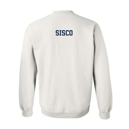 Samford - NCAA Men's Track & Field : Jed Sisco - Classic Fashion Shersey Crewneck Sweatshirt-1