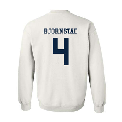 Samford - NCAA Men's Basketball : Judson Bjornstad - Classic Fashion Shersey Crewneck Sweatshirt-1