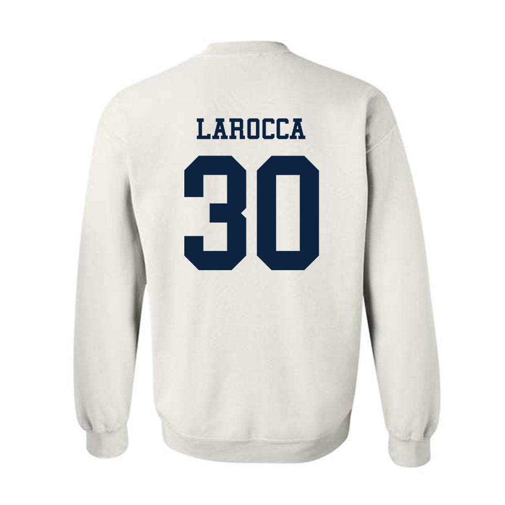 Samford - NCAA Men's Basketball : Owen LaRocca - Classic Fashion Shersey Crewneck Sweatshirt-1