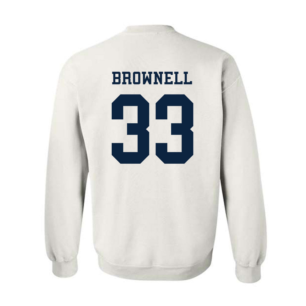 Samford - NCAA Men's Basketball : Jaden Brownell - Classic Fashion Shersey Crewneck Sweatshirt-1