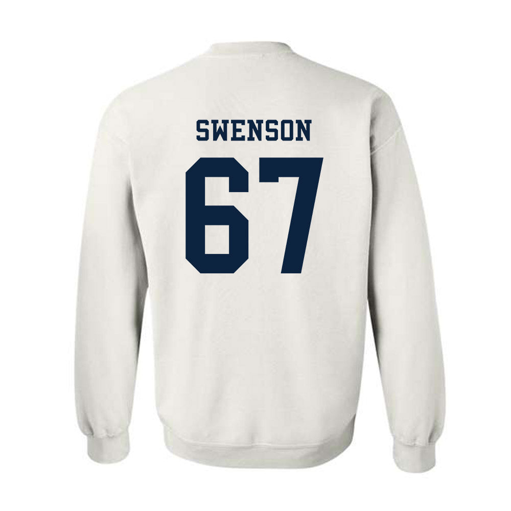 Samford - NCAA Football : Thayne Swenson - Classic Fashion Shersey Crewneck Sweatshirt-1