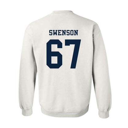 Samford - NCAA Football : Thayne Swenson - Classic Fashion Shersey Crewneck Sweatshirt-1