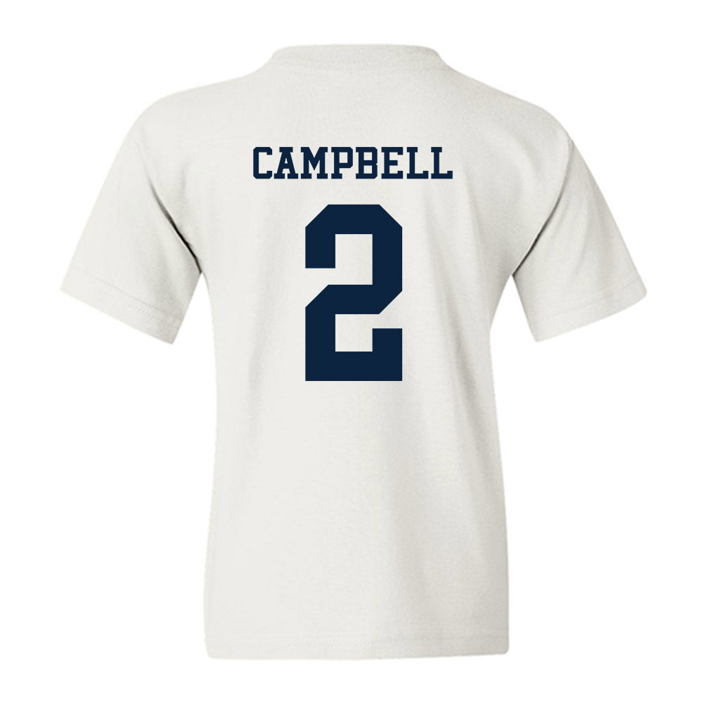 Samford - NCAA Men's Basketball : Jaden Campbell - Classic Fashion Shersey Youth T-Shirt-1