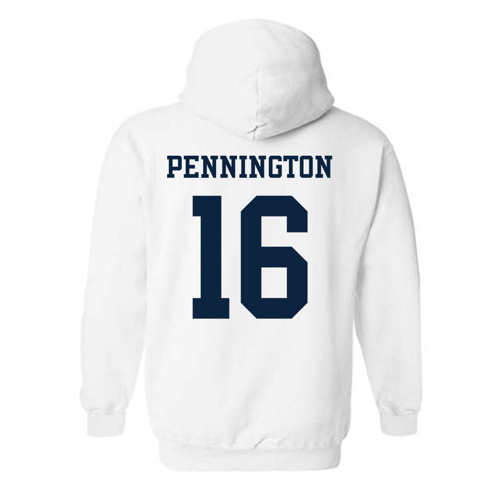 Samford - NCAA Football : Cooper Pennington - Classic Fashion Shersey Hooded Sweatshirt-1