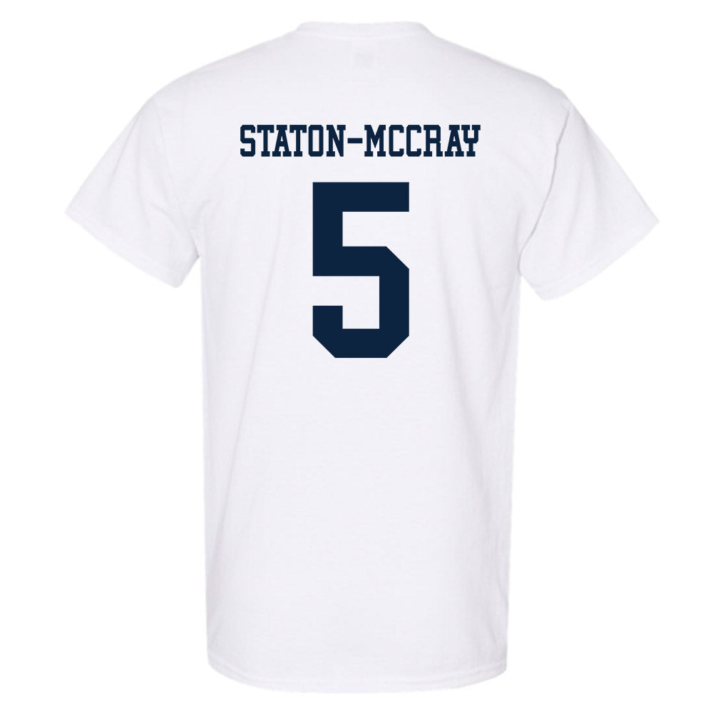 Samford - NCAA Men's Basketball : AJ Staton-McCray - Classic Fashion Shersey T-Shirt-1
