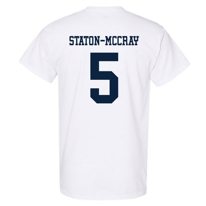 Samford - NCAA Men's Basketball : AJ Staton-McCray - Classic Fashion Shersey T-Shirt-1