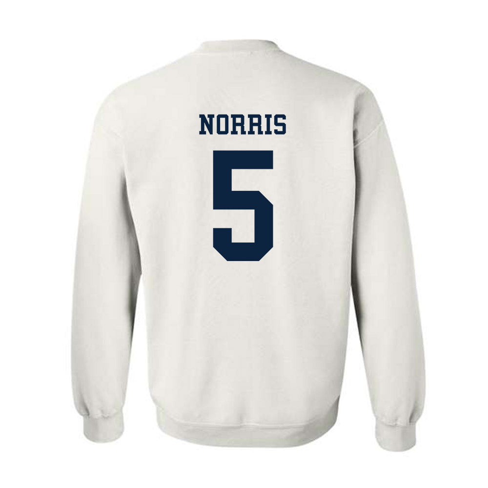 Samford - NCAA Men's Basketball : Cade Norris - Classic Fashion Shersey Crewneck Sweatshirt-1