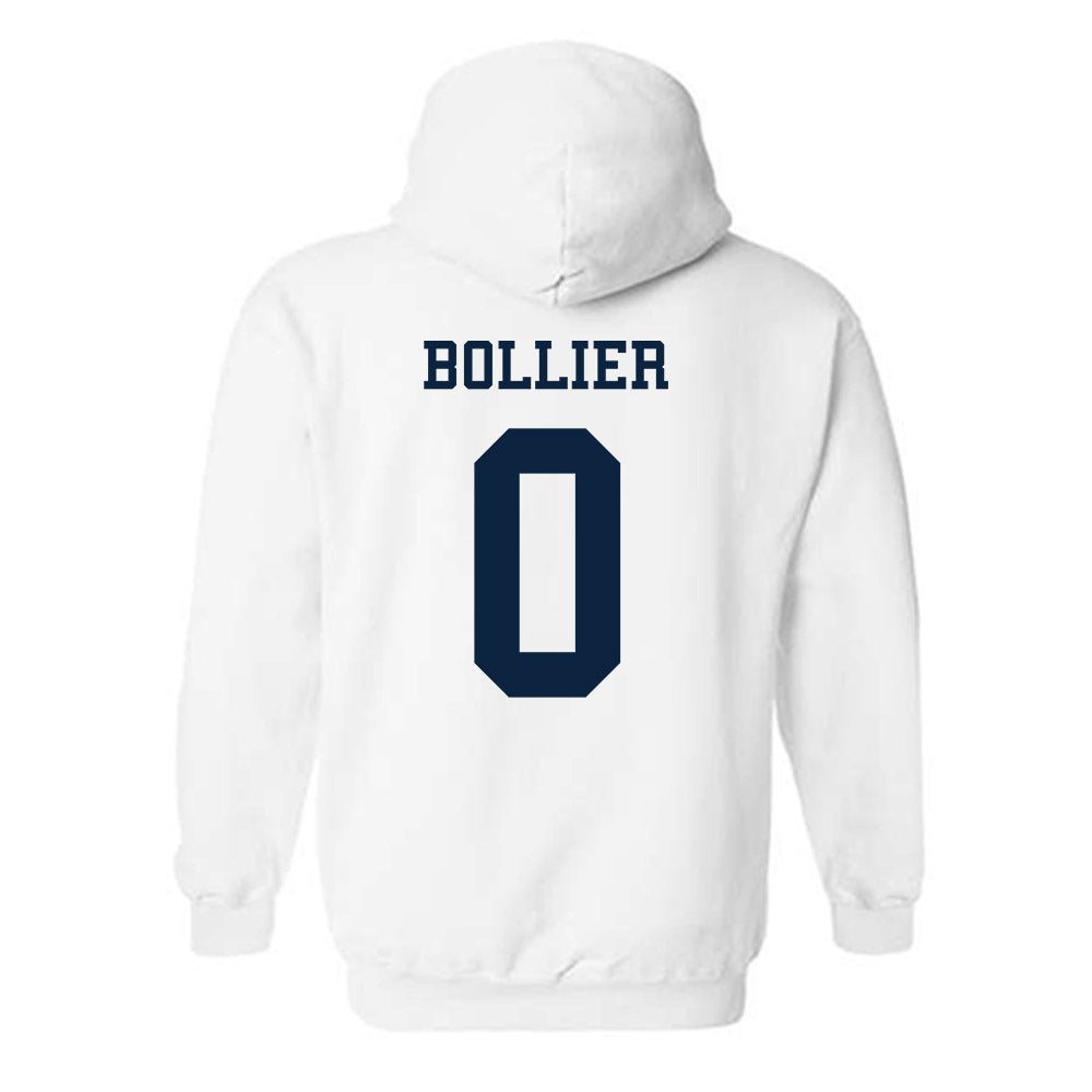 Samford - NCAA Women's Volleyball : Addie Bollier - Classic Fashion Shersey Hooded Sweatshirt-1
