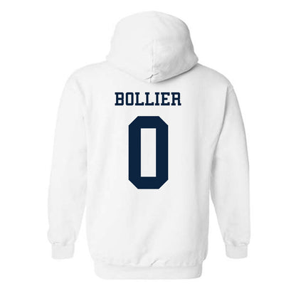 Samford - NCAA Women's Volleyball : Addie Bollier - Classic Fashion Shersey Hooded Sweatshirt-1