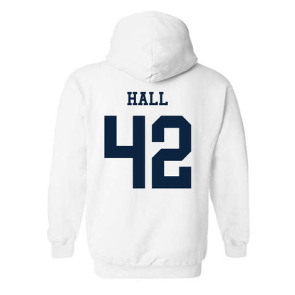 Samford - NCAA Football : Quinten Hall - Classic Fashion Shersey Hooded Sweatshirt-1