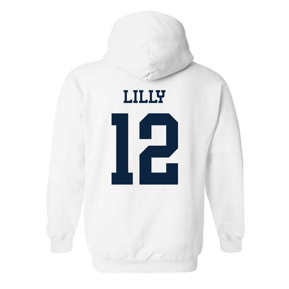 Samford - NCAA Women's Soccer : Langston Lilly - Classic Fashion Shersey Hooded Sweatshirt-1
