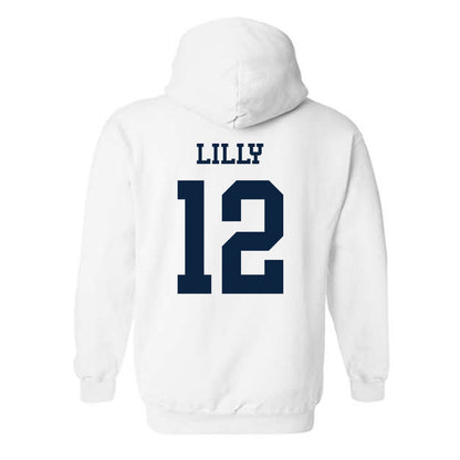 Samford - NCAA Women's Soccer : Langston Lilly - Classic Fashion Shersey Hooded Sweatshirt-1