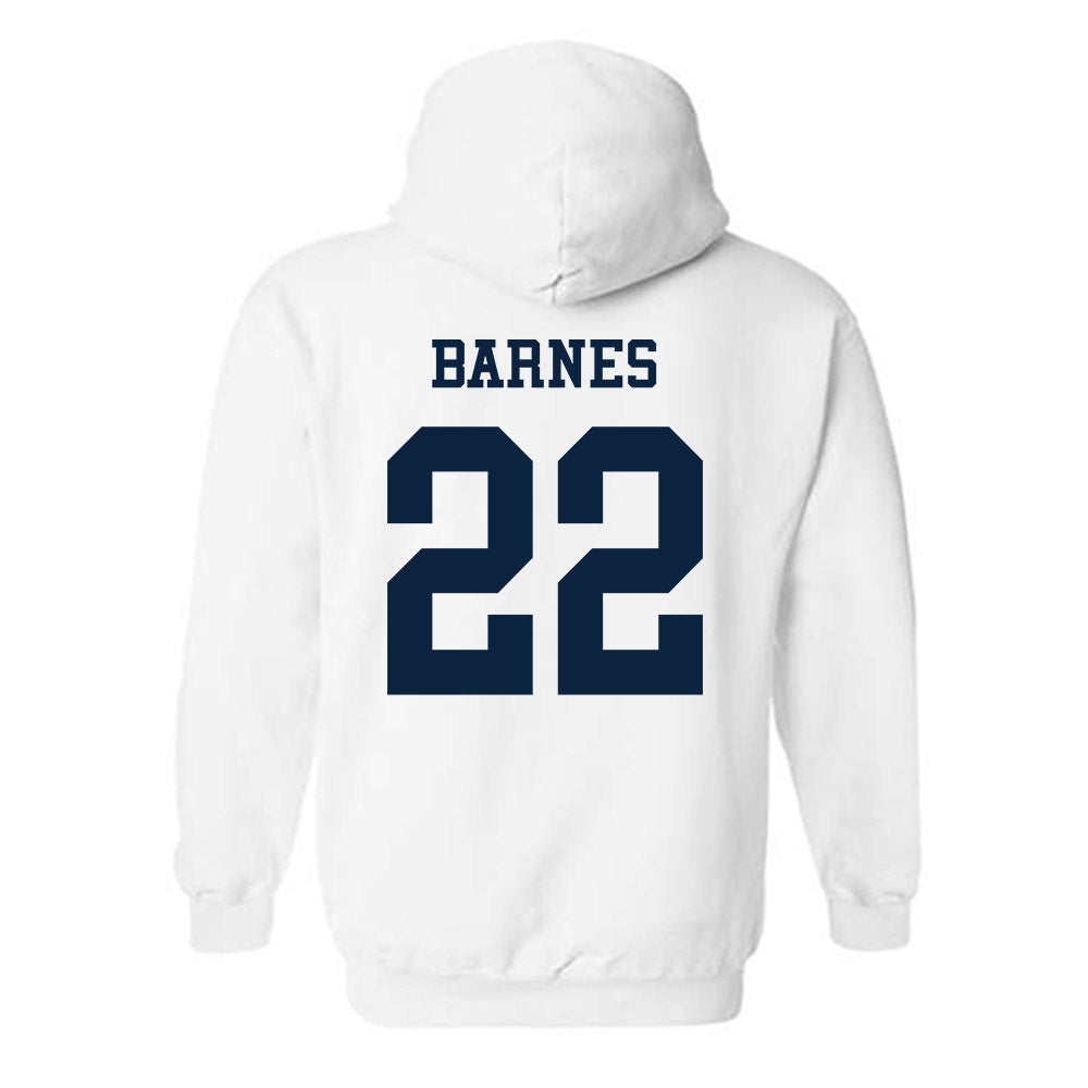 Samford - NCAA Women's Basketball : Natalie Barnes - Classic Fashion Shersey Hooded Sweatshirt-1