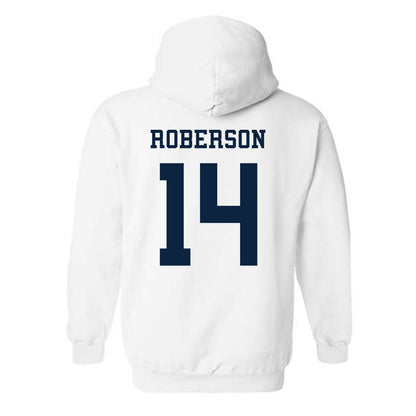 Samford - NCAA Women's Basketball : Makayla Roberson - Classic Fashion Shersey Hooded Sweatshirt-1