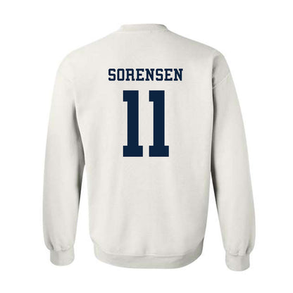 Samford - NCAA Women's Volleyball : Emma Sorensen - Classic Fashion Shersey Crewneck Sweatshirt-1