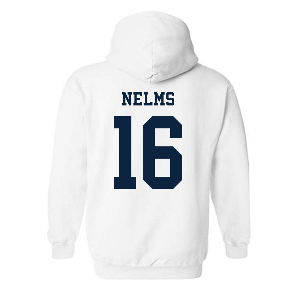 Samford - NCAA Baseball : Easton Nelms - Classic Fashion Shersey Hooded Sweatshirt-1
