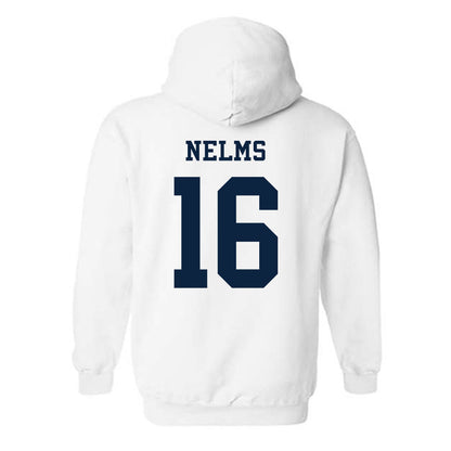 Samford - NCAA Baseball : Easton Nelms - Classic Fashion Shersey Hooded Sweatshirt-1