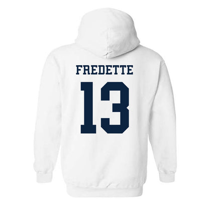 Samford - NCAA Baseball : Michael Fredette - Classic Fashion Shersey Hooded Sweatshirt-1
