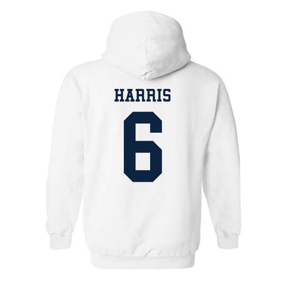 Samford - NCAA Baseball : Jackson Harris - Classic Fashion Shersey Hooded Sweatshirt-1