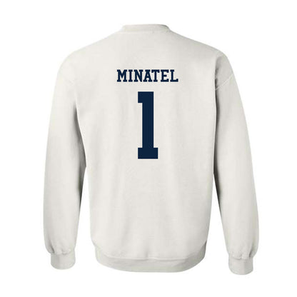 Samford - NCAA Women's Volleyball : Carly Minatel - Classic Fashion Shersey Crewneck Sweatshirt-1