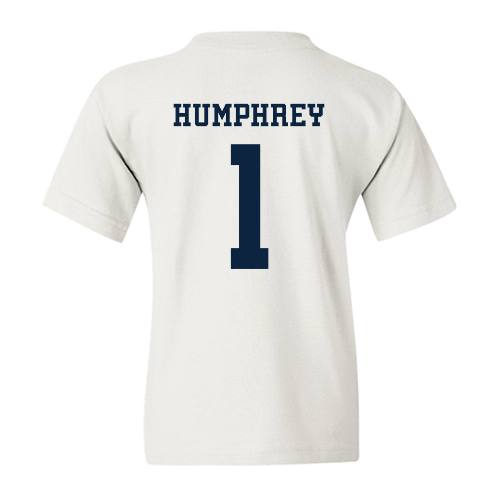 Samford - NCAA Men's Basketball : DaJion Humphrey - Classic Fashion Shersey Youth T-Shirt-1