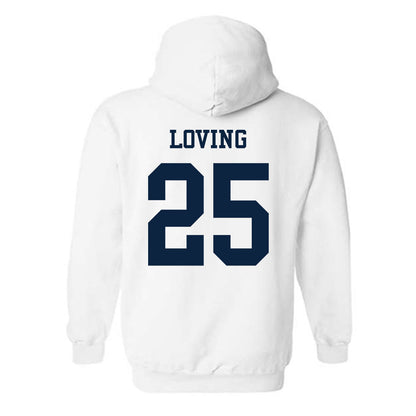 Samford - NCAA Football : Jadon Loving - Classic Fashion Shersey Hooded Sweatshirt-1