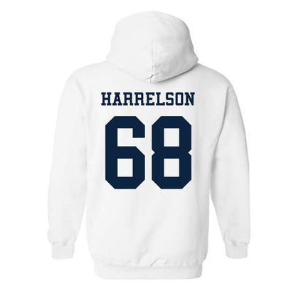 Samford - NCAA Football : Asher Harrelson - Classic Fashion Shersey Hooded Sweatshirt-1