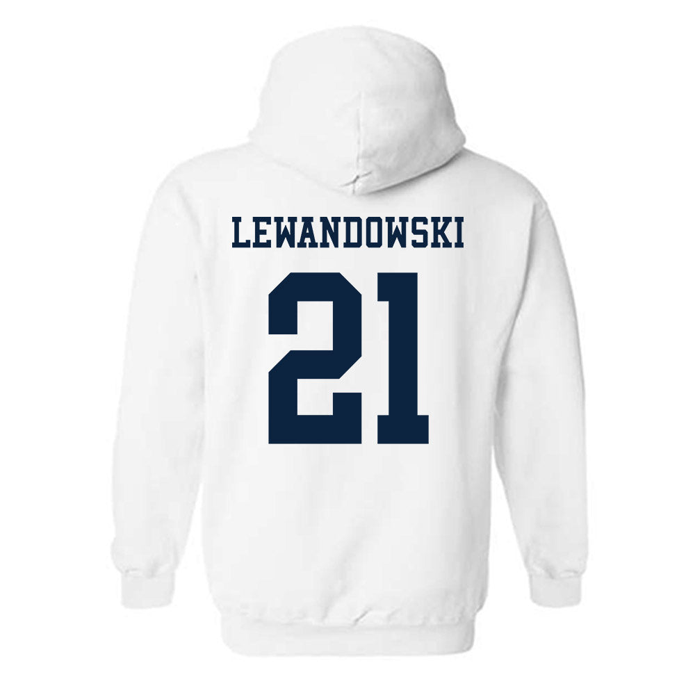 Samford - NCAA Women's Basketball : Kylee Lewandowski - Classic Fashion Shersey Hooded Sweatshirt-1