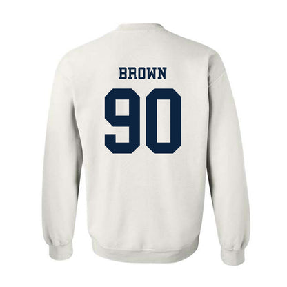 Samford - NCAA Football : Danny Brown - Classic Fashion Shersey Crewneck Sweatshirt-1