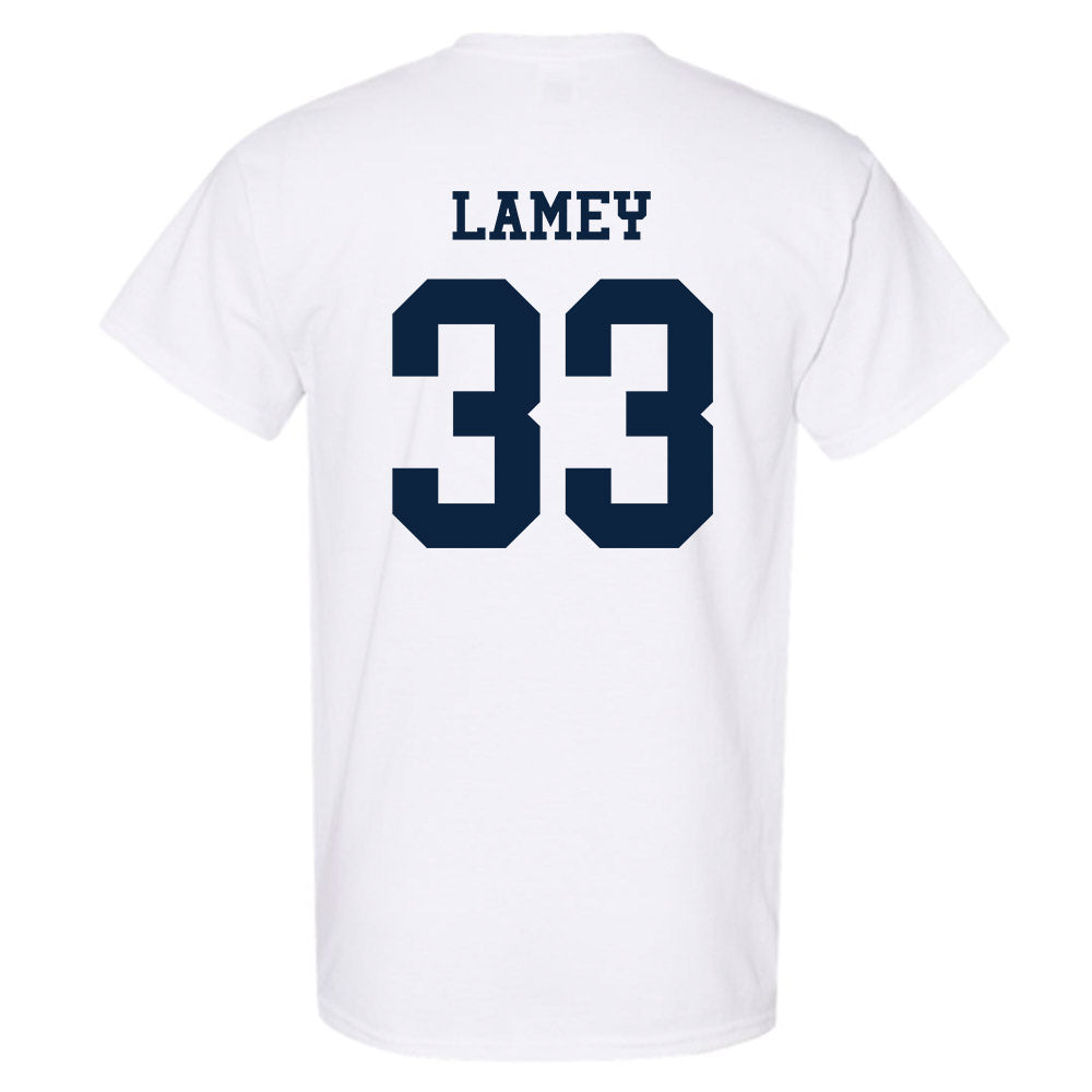Samford - NCAA Men's Basketball : Zach Lamey - Classic Fashion Shersey T-Shirt-1