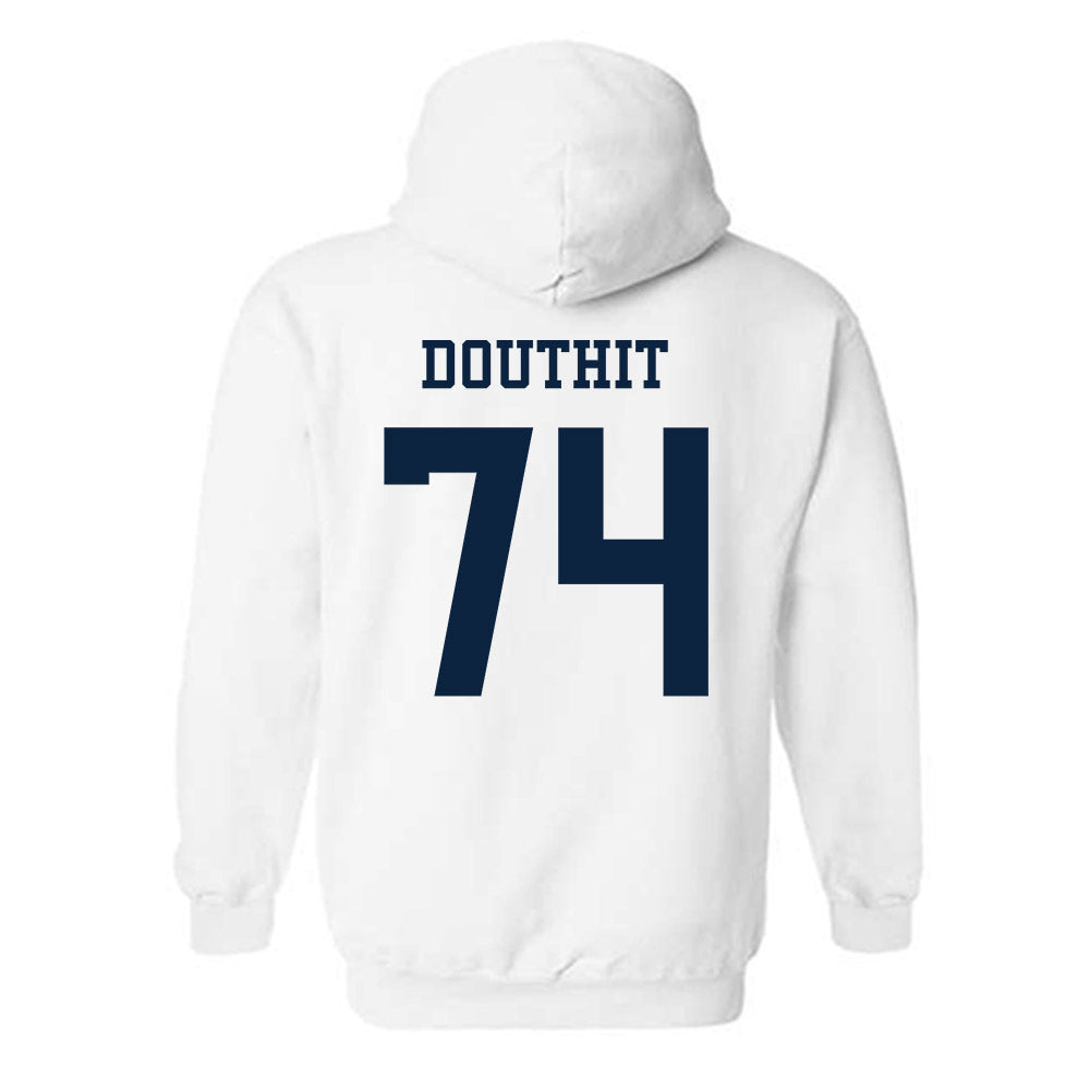 Samford - NCAA Football : Tyler Douthit - Classic Fashion Shersey Hooded Sweatshirt-1