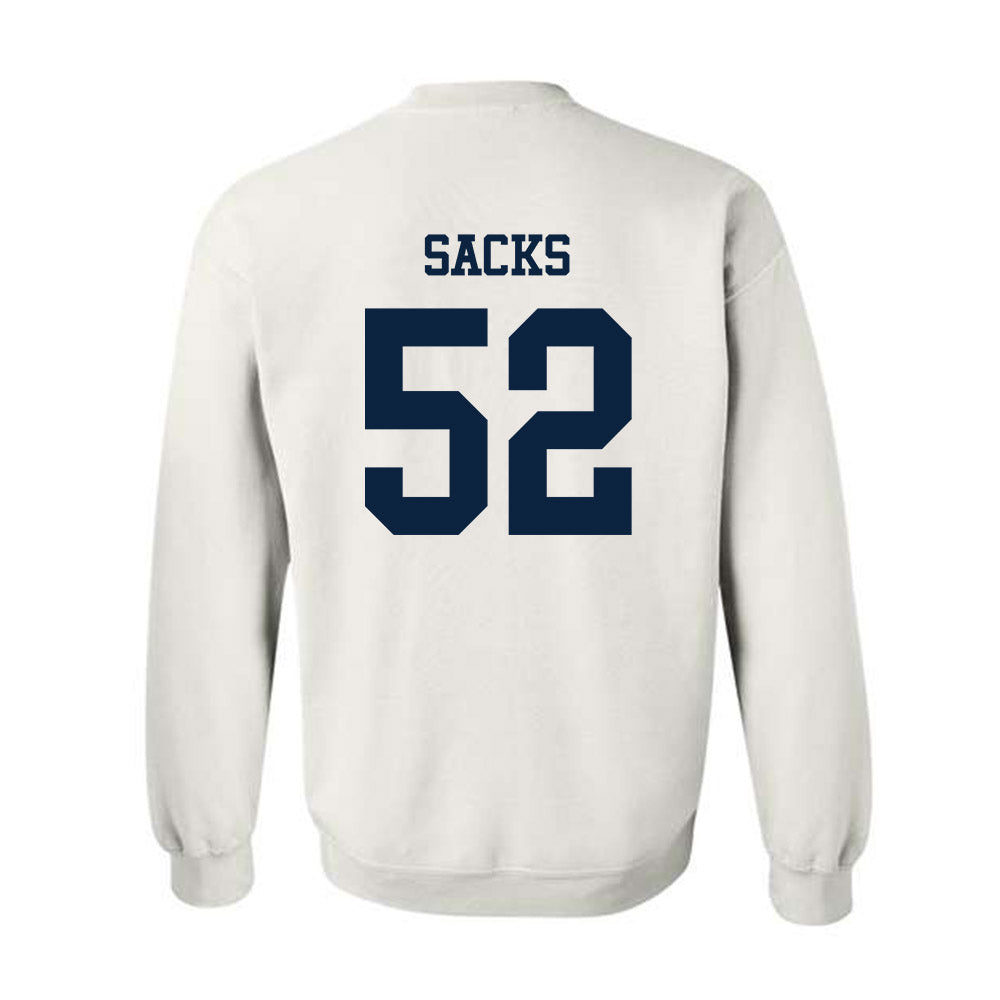 Samford - NCAA Football : Owen Sacks - Classic Fashion Shersey Crewneck Sweatshirt-1