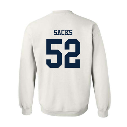 Samford - NCAA Football : Owen Sacks - Classic Fashion Shersey Crewneck Sweatshirt-1