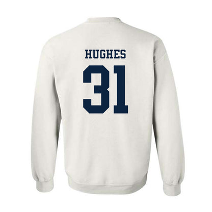 Samford - NCAA Men's Basketball : Joshua Hughes - Classic Fashion Shersey Crewneck Sweatshirt-1