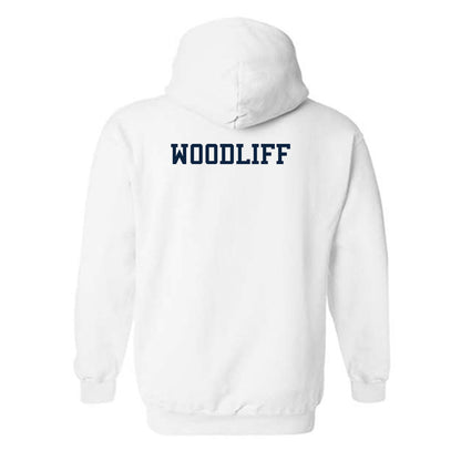 Samford - NCAA Men's Golf : Davis Woodliff - Classic Fashion Shersey Hooded Sweatshirt-1
