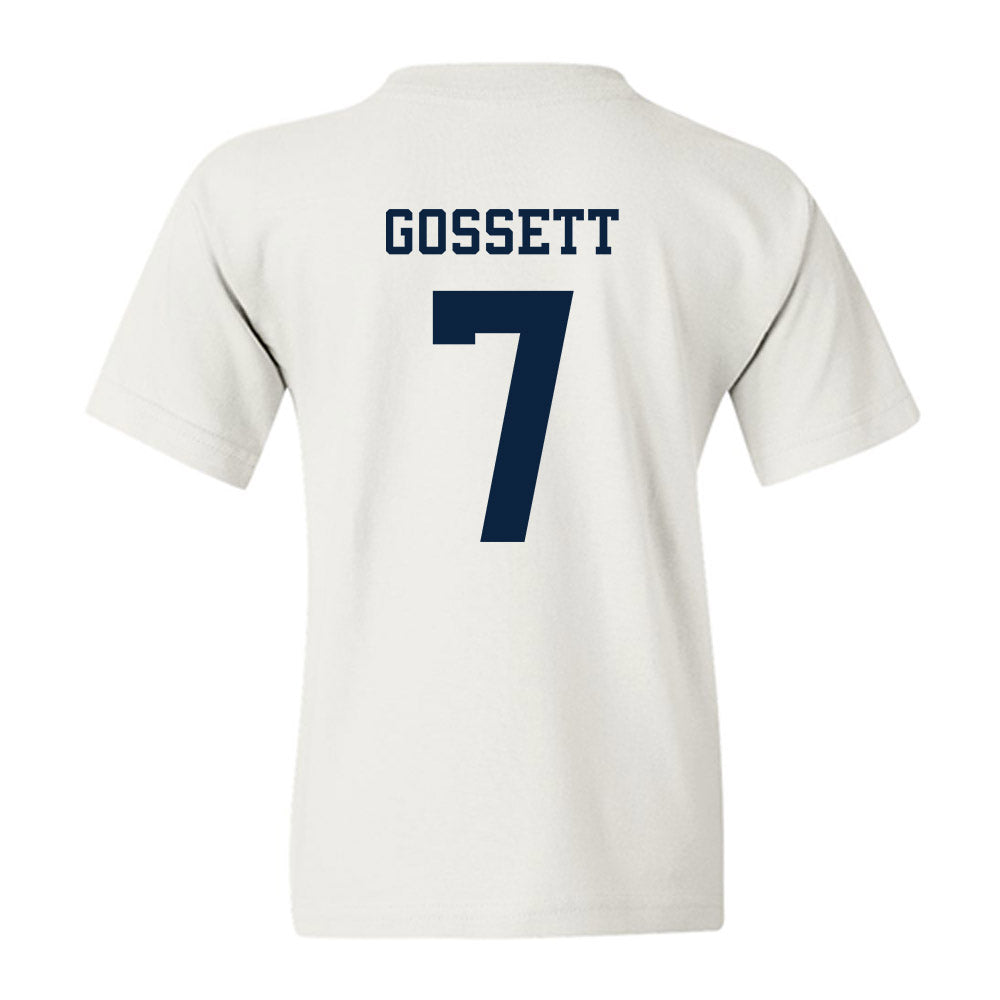 Samford - NCAA Men's Basketball : JD Gossett - Classic Fashion Shersey Youth T-Shirt-1