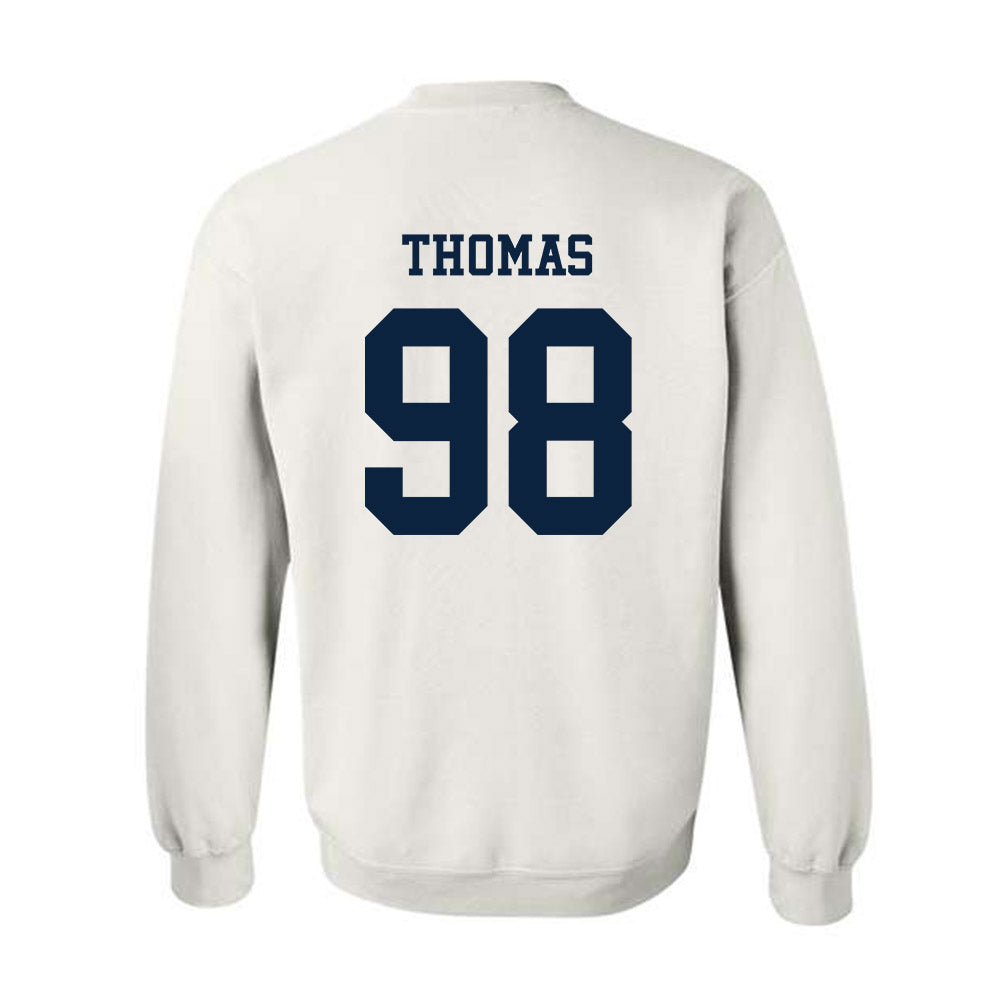 Samford - NCAA Football : Dezmon Thomas - Classic Fashion Shersey Crewneck Sweatshirt-1