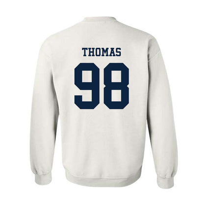 Samford - NCAA Football : Dezmon Thomas - Classic Fashion Shersey Crewneck Sweatshirt-1