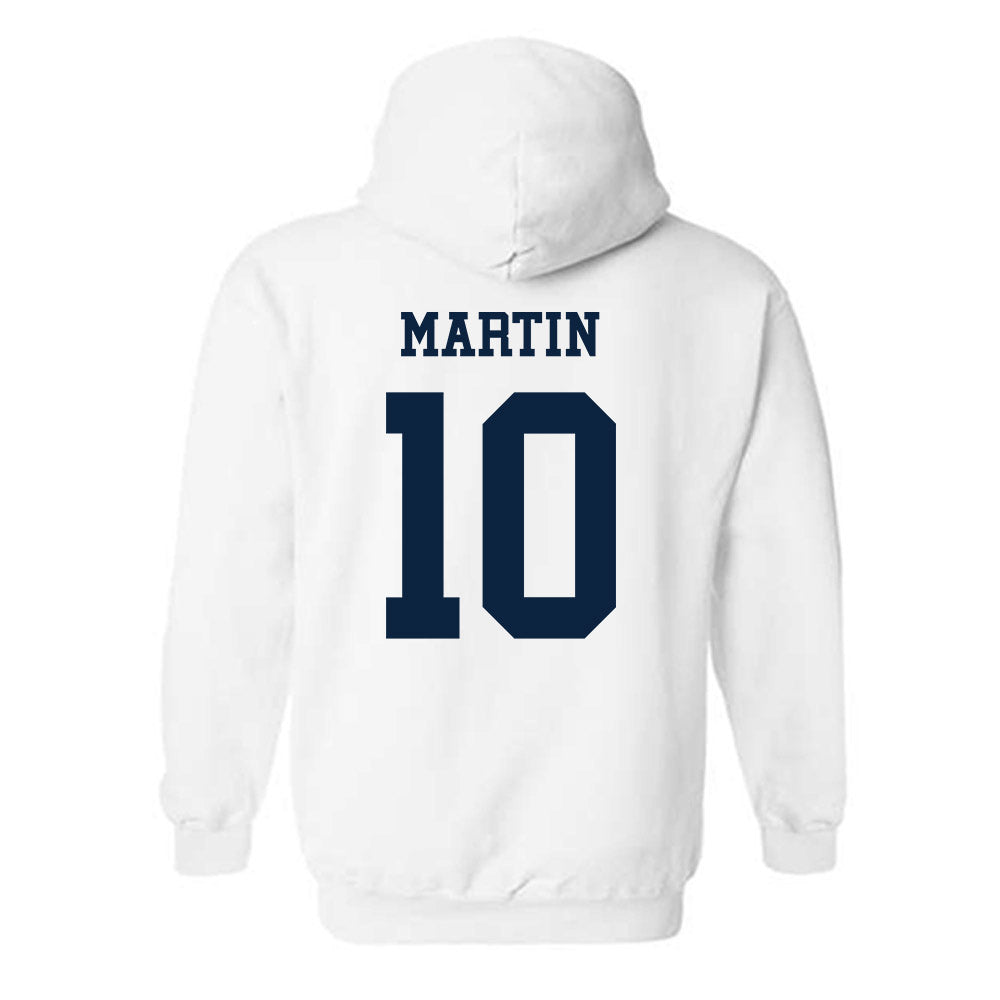 Samford - NCAA Men's Basketball : Kam Martin - Classic Fashion Shersey Hooded Sweatshirt-1