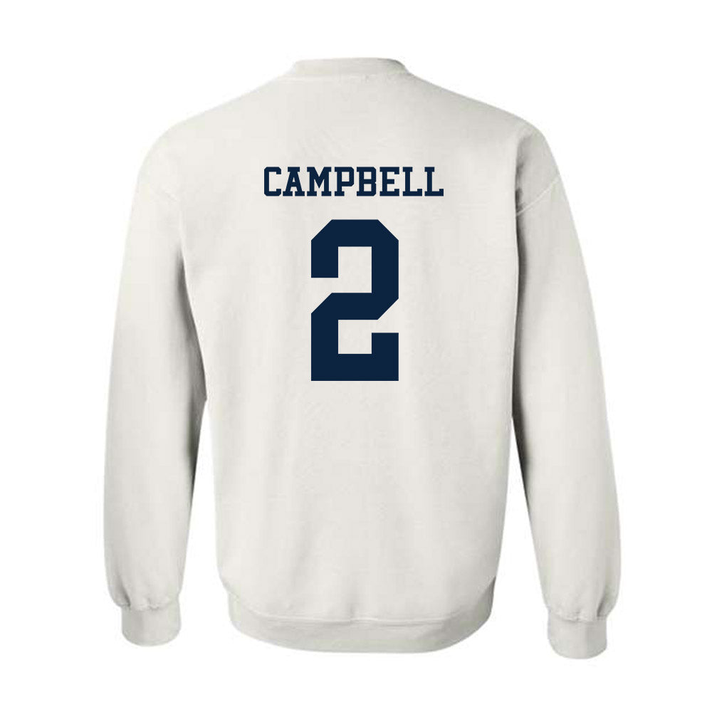 Samford - NCAA Men's Basketball : Jaden Campbell - Classic Fashion Shersey Crewneck Sweatshirt-1