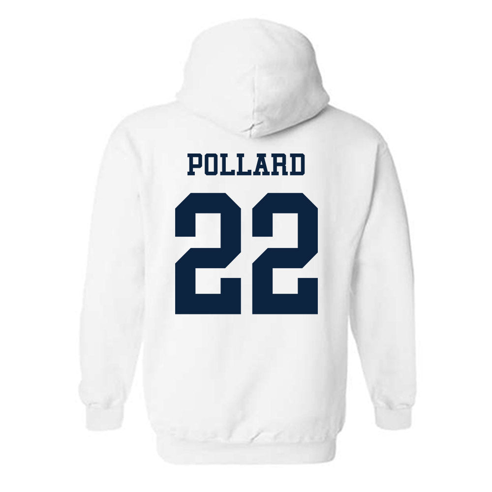 Samford - NCAA Men's Basketball : Jaxon Pollard - Classic Fashion Shersey Hooded Sweatshirt-1
