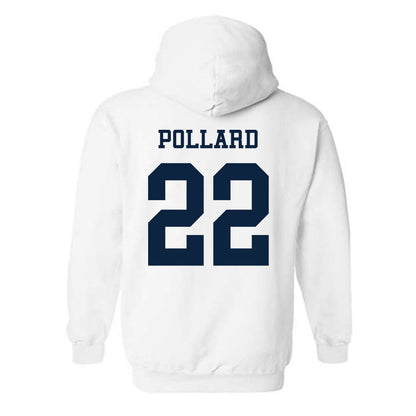 Samford - NCAA Men's Basketball : Jaxon Pollard - Classic Fashion Shersey Hooded Sweatshirt-1