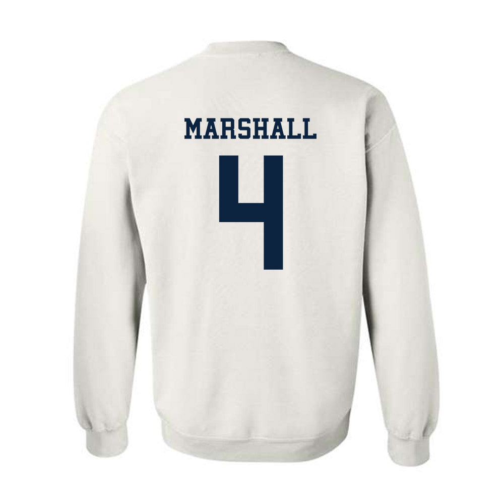 Samford - NCAA Men's Basketball : Jermaine Marshall - Classic Fashion Shersey Crewneck Sweatshirt-1